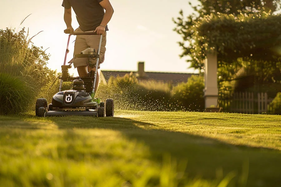 electric lawnmower